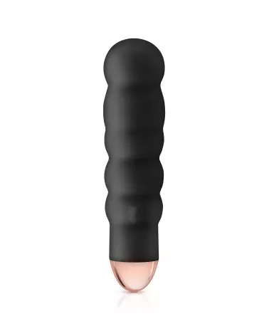 Image du vibromasseur MY FIRST GIGGLE BLACK, idéal pour débutants, design élégant et discret-1