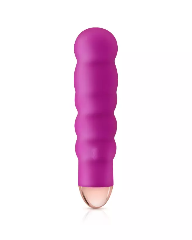 Image du vibromasseur My First Giggle Pink, idéal pour débutants, en rose élégant et discret-1
