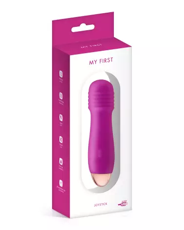 Image de MY FIRST JOYSTICK PINK, vibromasseur pour débutants, design élégant et discret-2