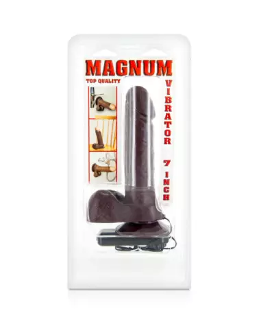 Image du MAGNUM 7 BLACK VIBRATING, sextoy réaliste vibrant de BELGO-PRISM-2