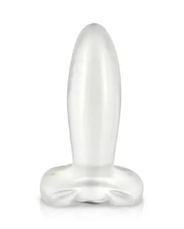 Plug anal transparent BELGO-PRISM PLUG & JOY SMALL CLEAR pour confort optimal-1