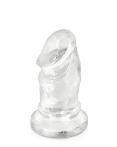 Plug Anal Transparent Joy Dwarf Clear de BELGO-PRISM pour confort et sécurité-1