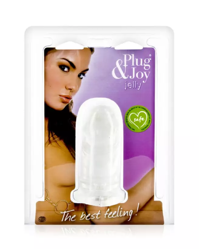 Plug Anal Transparent Joy Dwarf Clear de BELGO-PRISM pour confort et sécurité-2