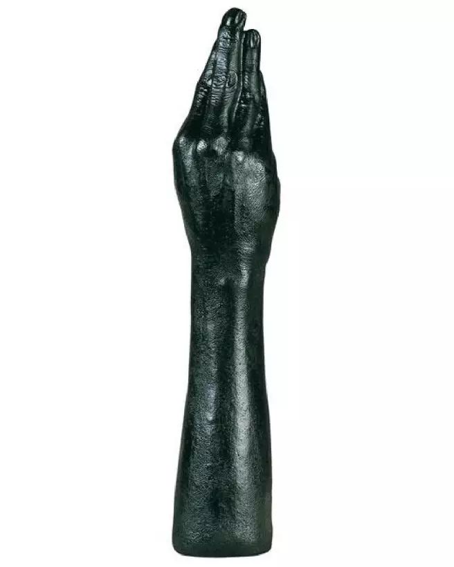 Gode Fist All Black 40 cm BELGO-PRISM robuste et intense-1