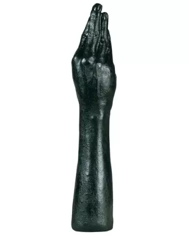 Gode Fist All Black 40 cm BELGO-PRISM robuste et intense-1