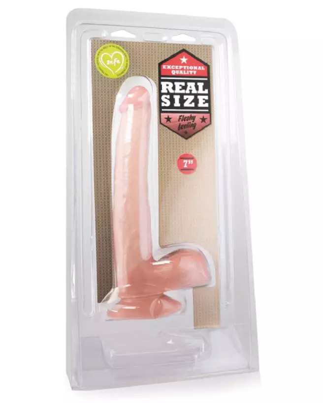 THE REAL SIZE 7 FLESH sextoy réaliste de BELGO-PRISM pour sensation authentique-2