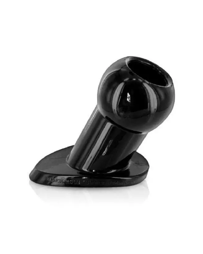 Image du plug anal ZIZI BLACK HOLE TUNNEL BLACK L de BELGO-PRISM-1