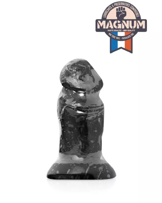 Image du Magnum 01 plug anal noir réaliste, confort et qualité-2