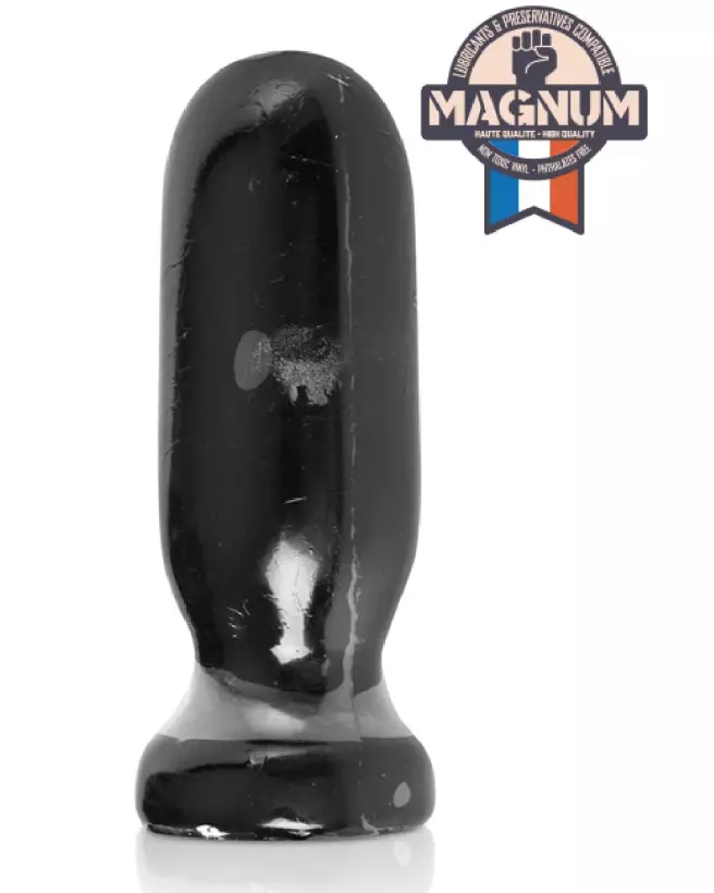 Image du Magnum 02 Plug Noir XXL de MAGNUM, plug anal durable et ergonomique pour sensations intenses-2