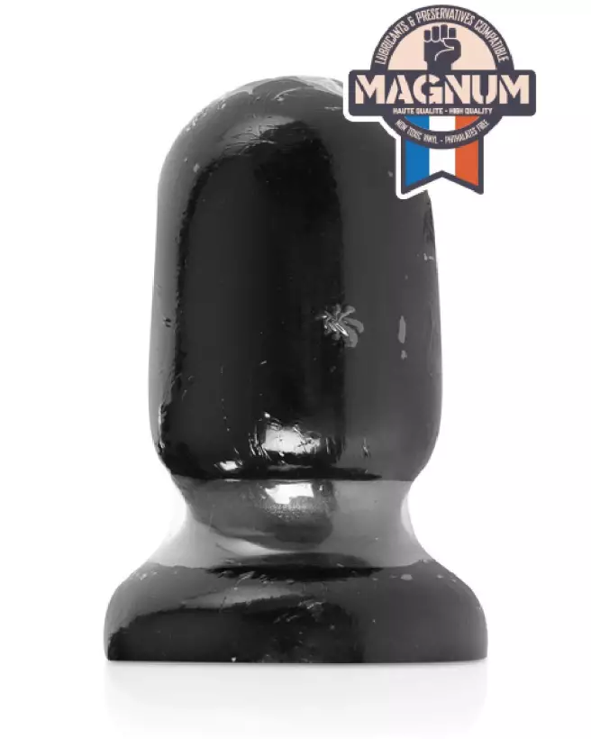 Image du Magnum 09 Plug Anal XXL Noir, produit haut de gamme pour expérience intense-2