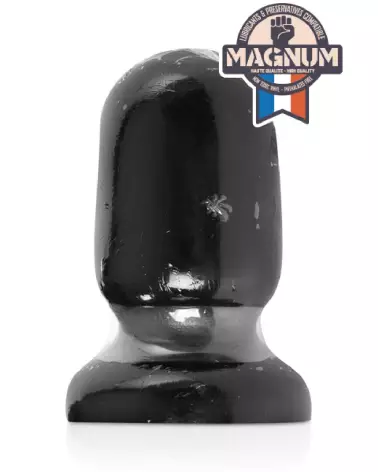 Image du Magnum 09 Plug Anal XXL Noir, produit haut de gamme pour expérience intense-2