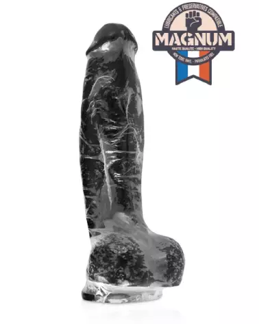Image du Magnum 13 Gode XXL Noir, gode grand format et hypoallergénique-2