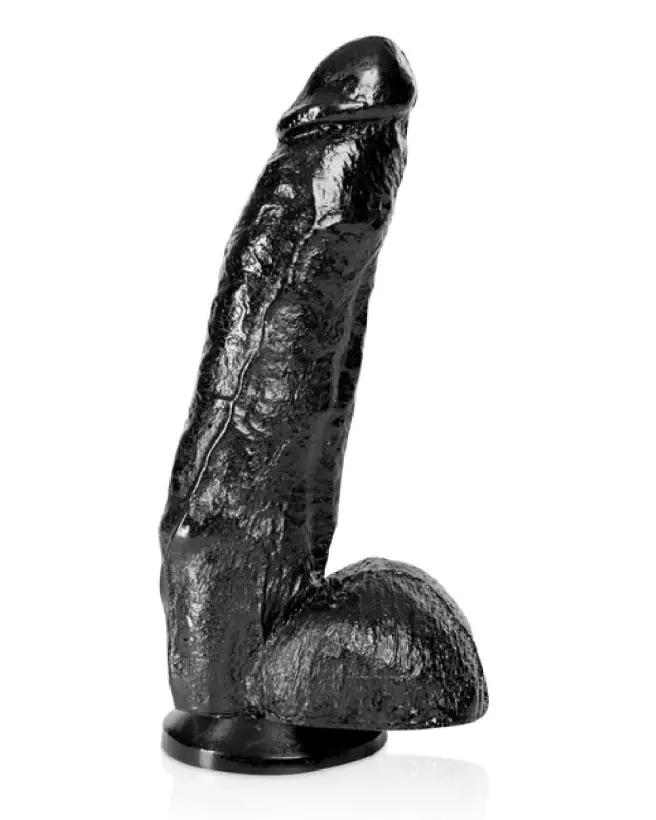 Magnum 18 Gode XXL Noir, Dildo Géant Realiste, Sexe Toy de Taille XXL-1