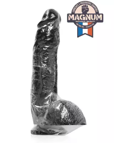 Magnum 18 Gode XXL Noir, Dildo Géant Realiste, Sexe Toy de Taille XXL-2