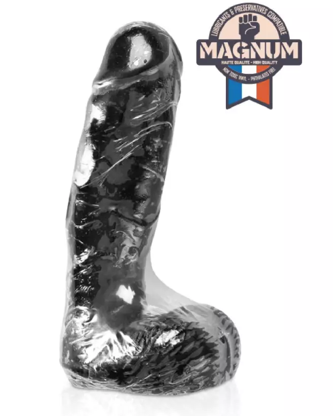 Magnum 26 Gode XXL Noir pour plaisir intense et profond-2