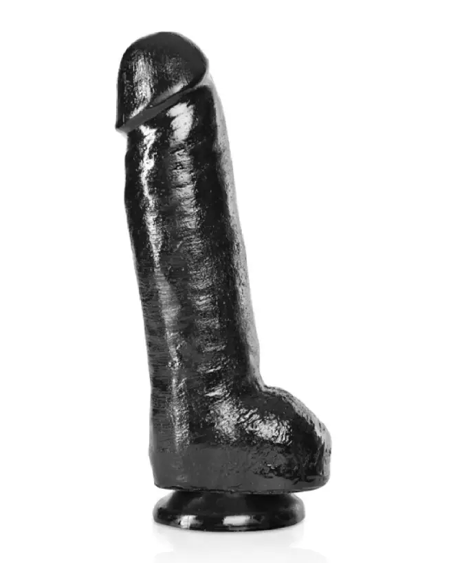 Photo du Magnum 28 Gode XXL Noir, gode géant et réaliste-1