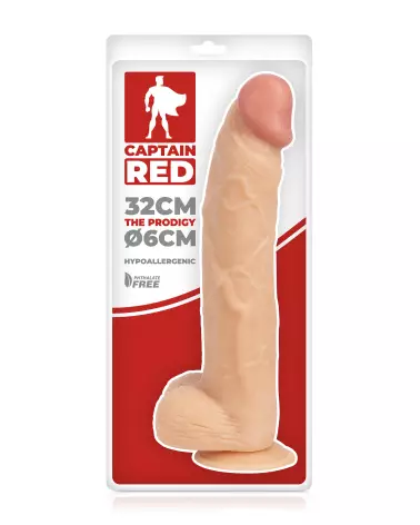 Image de CAPTAIN RED THE PRODIGY en taille XXL, costume élégant pour événements spéciaux-2