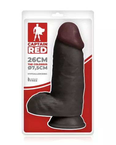 Horloge murale XXL Captain Red The Colossus BL design moderne-2