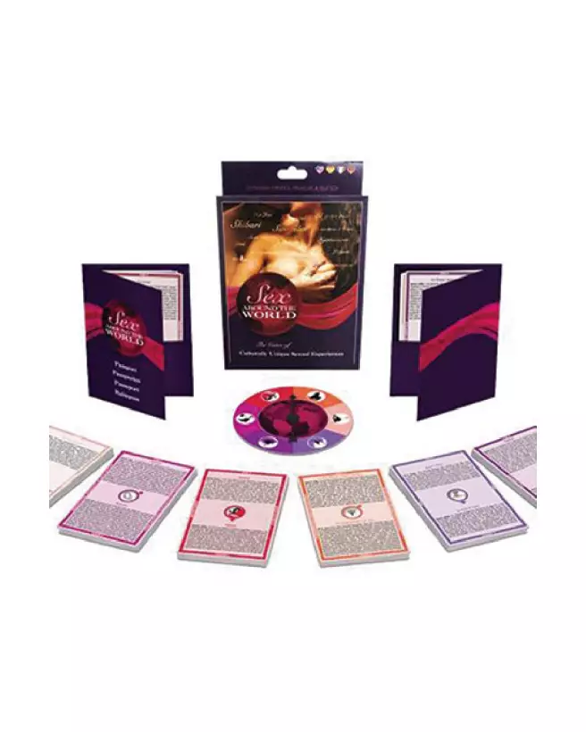 Image du jeu MINI SEX AROUND THE WORLD par KHEPER GAMES - Jeu de société coquin pour adultes-1