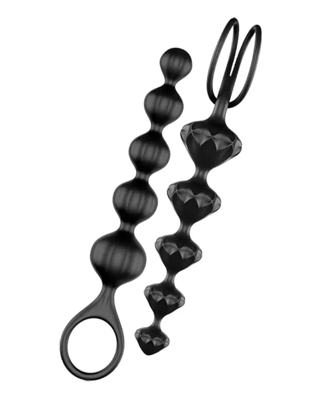 Image de Satisfyer Love Beads, set de stimulateurs anaux en silicone médical-1