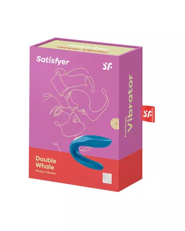 Image du Satisfyer Double Whale, sextoy innovant pour couples-2