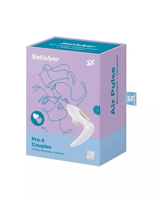 Image du Satisfyer Pro 4 Couples, sextoy innovant pour couple-2