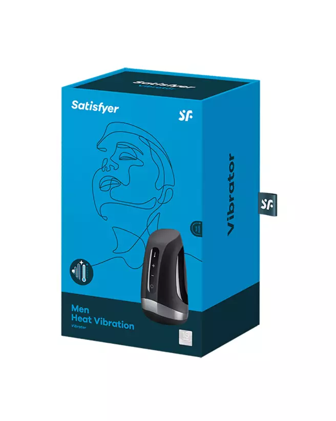 Image du Satisfyer Men Heat Vibration, masturbateur masculin avec fonction de chauffage et vibrations-2