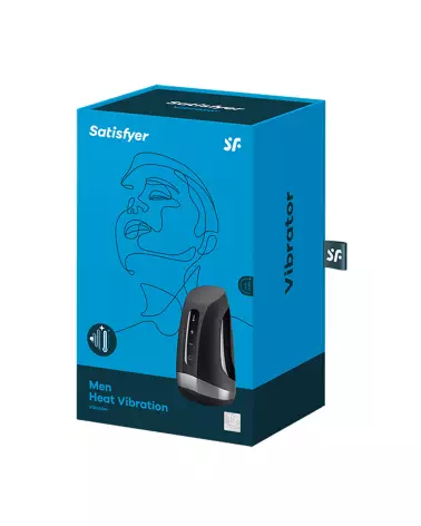 Image du Satisfyer Men Heat Vibration, masturbateur masculin avec fonction de chauffage et vibrations-2