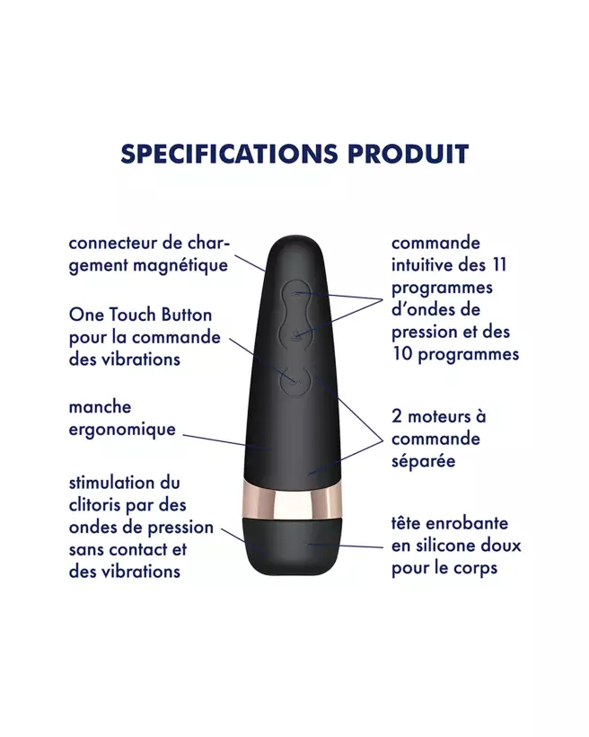 Image du Satisfyer Pro 3+, stimulateur clitoridien de haute technologie-3