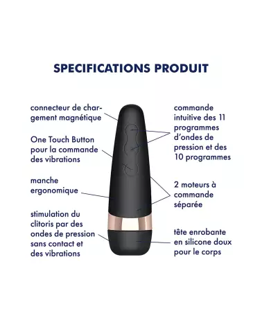 Image du Satisfyer Pro 3+, stimulateur clitoridien de haute technologie-3