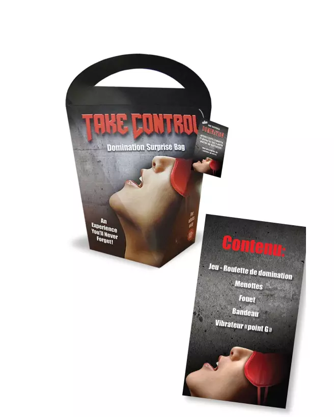 Image du Sac Surprise TAKE CONTROL d'OZZé pour jeux de société coquins-1