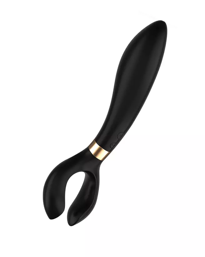 Image du Satisfyer Endless Fun noir, vibromasseur multifonction élégant et discret-1