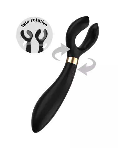 Image du Satisfyer Endless Fun noir, vibromasseur multifonction élégant et discret-5