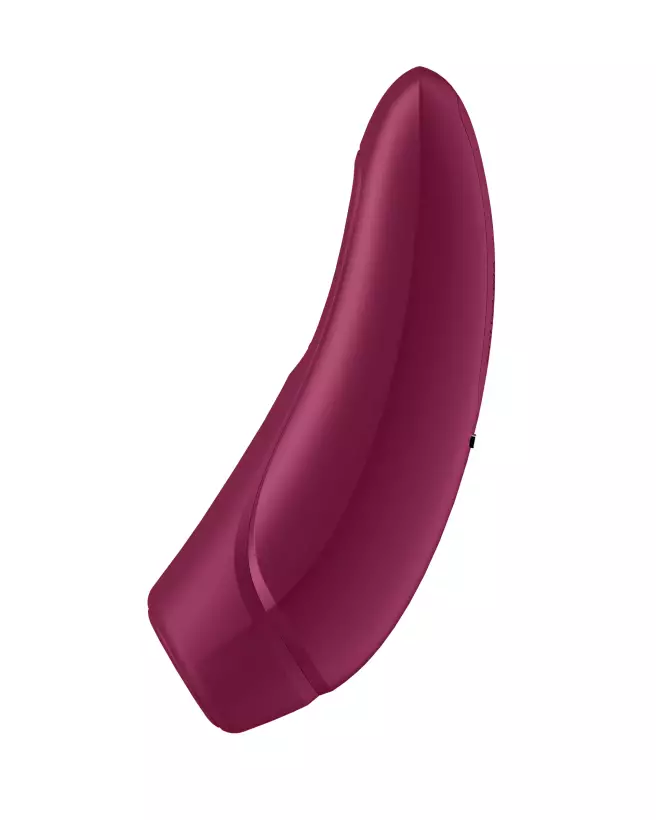 Image du Satisfyer Curvy 1+ Bordeaux, stimulateur clitoridien haut de gamme-4