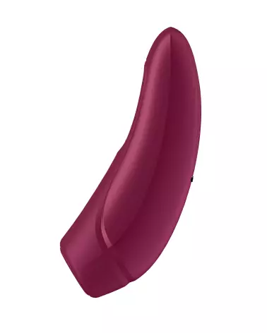 Image du Satisfyer Curvy 1+ Bordeaux, stimulateur clitoridien haut de gamme-4