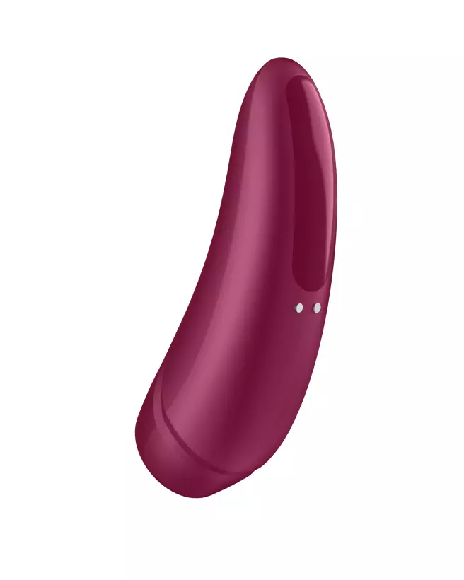Image du Satisfyer Curvy 1+ Bordeaux, stimulateur clitoridien haut de gamme-5