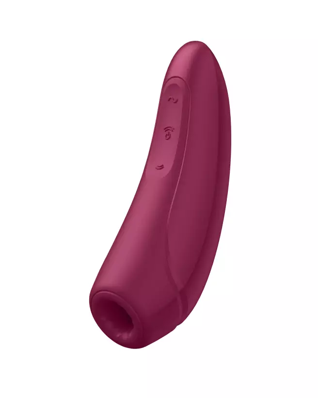 Image du Satisfyer Curvy 1+ Bordeaux, stimulateur clitoridien haut de gamme-6
