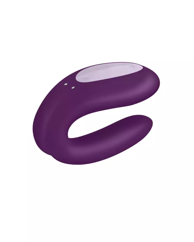 Image du Satisfyer Double Joy Violet, sextoy connecté pour couples-7