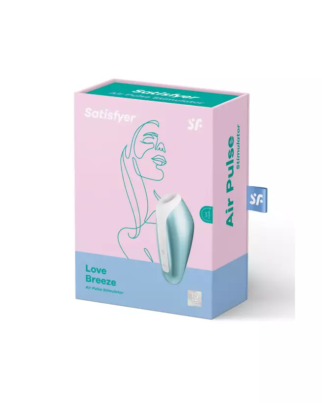 Image du Satisfyer Love Breeze Bleu, stimulateur clitoridien efficace-2
