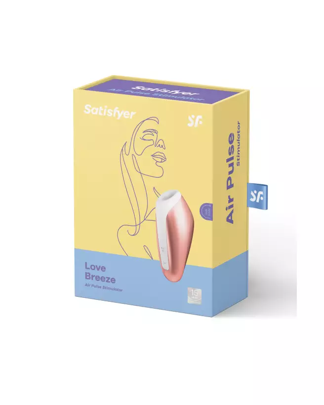 Image du Satisfyer Love Breeze Rose, stimulateur clitoridien innovant-2