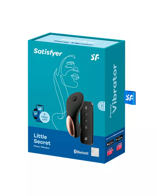 Image du Satisfyer Little Secret Panty, stimulateur clitoridien discret contrôlable par application-2