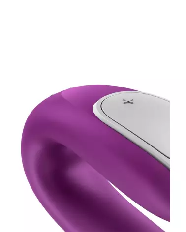 Image du Satisfyer Double Fun Violet, sextoy pour couples-3