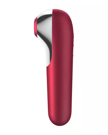 Image Satisfyer Dual Love Rouge, stimulateur clitoridien de haute qualité-2