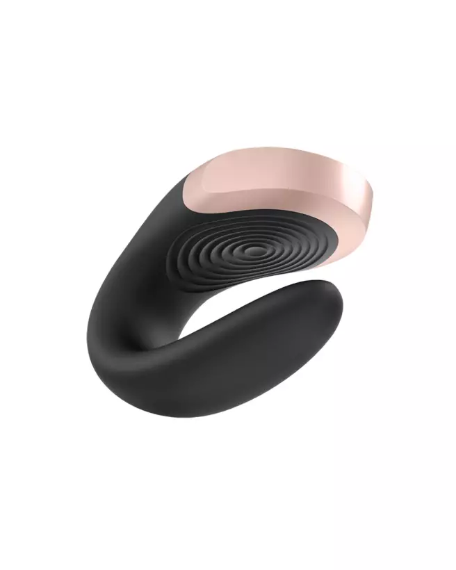 Image du Satisfyer Double Love Noir, sextoy élégant pour couples-3