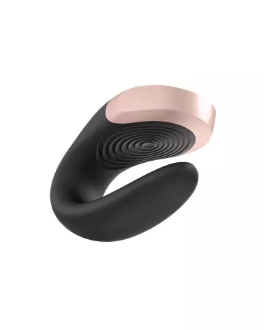 Image du Satisfyer Double Love Noir, sextoy élégant pour couples-3
