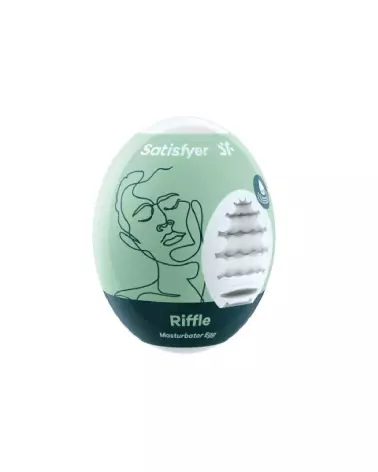 Image du Satisfyer Egg Riffle, masturbateur discret et efficace pour plaisir intense-1