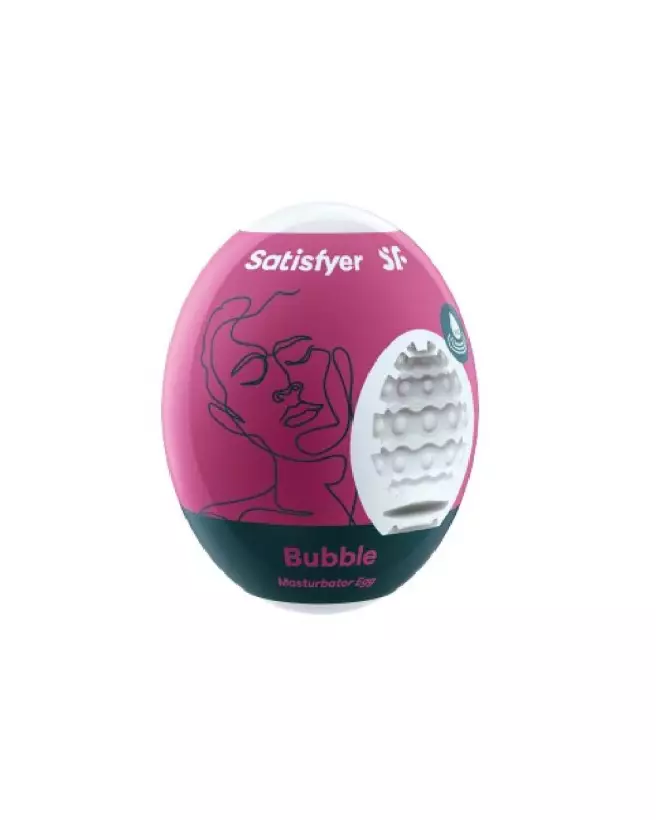 Image du Satisfyer Egg Bubble, masturbateur innovant pour plaisir solo-1