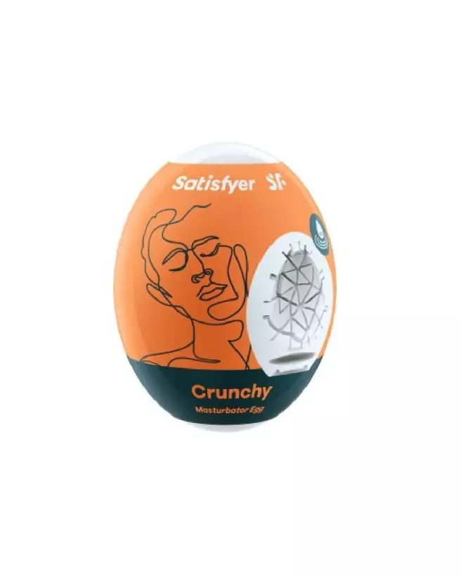 Image du Satisfyer Egg Crunchy, masturbateur discret et innovant-1