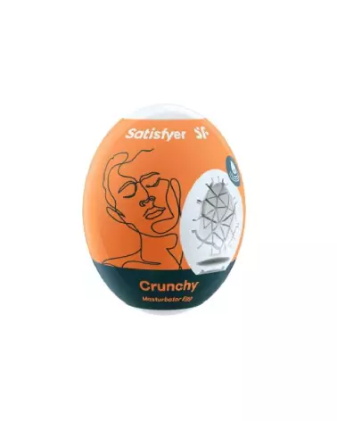 Image du Satisfyer Egg Crunchy, masturbateur discret et innovant-1