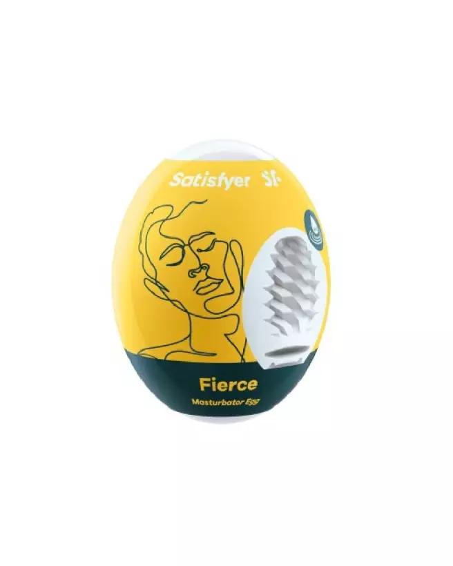 Image du Satisfyer Egg Fierce, masturbateur innovant pour stimulation intense-1